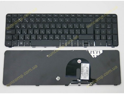 Клавіатура для HP DV7-4000, DV7-4100, DV7-4200, DV7-4300 (RU Black з рамкою)