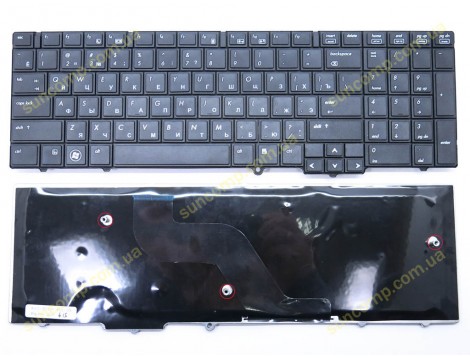 Клавіатура для HP Probook 6540B, 6545B, 6550B (RU Black без поінтстика)