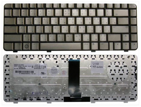 Клавіатура для HP DV3000, DV3500, DV3600, DV3700, DV3510, DV3888, Compaq Presario V3000, V3100 (RU Brown). Оригінал