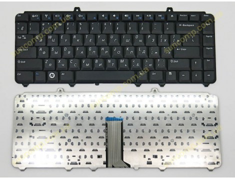 Клавіатура для DELL Inspiron 1400, 1410, 1420, 1500, 1520, 1525, 1540, 1545, Vostro 1400, 1500, XPS M1330, M1530 ( RU Black ). Оригінал