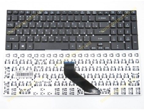 Клавіатура для ACER Aspire 5830, 5830G, 5830T, 5755, 5755G, E1-522, E1-530G, E1-532, E1-731,V3-531, V3-551G, V3-571, V3-731, V3-771, E1-570 (RU Black)