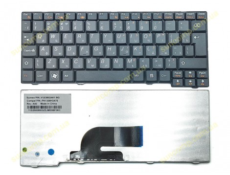 Клавіатура для LENOVO IdeaPad S10-2, S10-3C, S100C, S11 (RU Black) (25-008441 MP-08F53SU-686) Оригінал