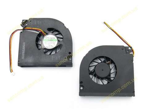 Вентилятор (кулер) для DELL Inspiron 1501, 6000, 6400, 9200, 9300, 9400, E1505, E1705, Latitude 131L; Vostro 1000 (DQ5D577D018, DC28000010L) Original PRC