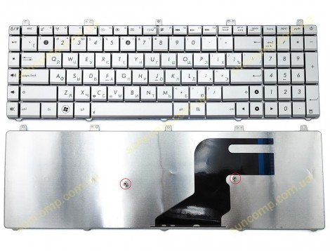 Клавіатура для ASUS N55, N75, N75SF, N55SF X5Q (RU Silver) (MP-11A13SU69202 0KNB0-7200RU00)