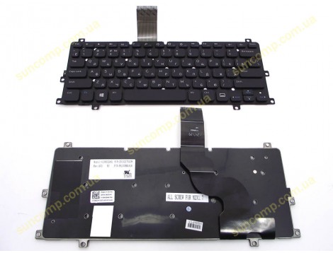 Клавіатура для DELL XPS 10, 10Z, XPS10, Tablet PC (RU Black) (PK130S81A16). Оригінал