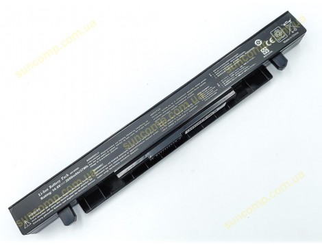 Батарея A41-X550A для ASUS X450, X450V, X450VE, X550, X550A, X550CA, X550D, X550L, F550, R510, X552LN X552M X552 (14.4V 2600mAh 37.4Wh)
