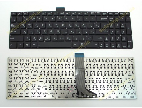 Клавіатура для ASUS X502, X502CA, X502U, X502C, X551, X552, X553, X555, S500 (RU Black без рамки) з кріпленням!