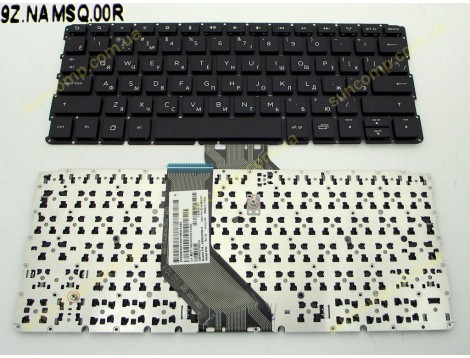 Клавіатура для HP SlateBook 10-h, 10-H000 Series (RU Black Без Рамки). Оригінал