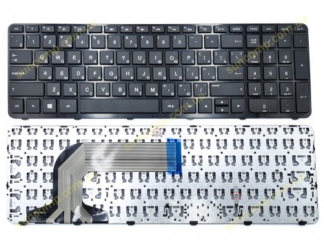 Клавіатура для HP Pavilion 17 17-E, 17-N Series (RU Black з рамкою)