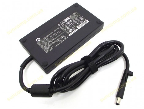Блок живлення для HP 19.5V 10.3A 200W (7.4*5.0+PIN) Slim ORIGINAL (з кабелем живлення)