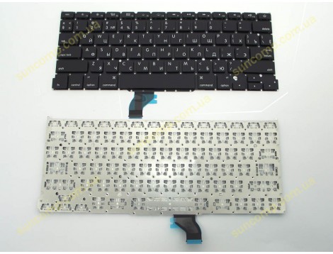 Клавіатура для APPLE A1502 Macbook Pro ME864, ME866, MGX72, MGX92, MF839, MF841, MF843 (2013-2015) (RU, Small Enter)