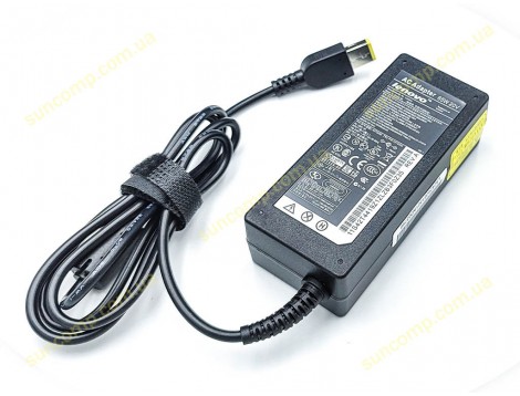 Блок живлення для Lenovo 20V 3.25A 65W (Square+pin) High Copy. Роз'єм прямокутний жовтий (ADLX65NLC3A) (без кабелю)