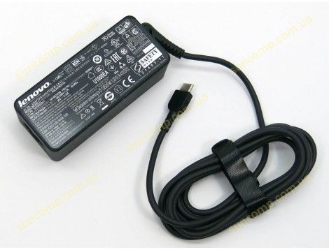 Блок живлення для Lenovo 45W Type-C (USB-C) ORIGINAL (без кабелю)