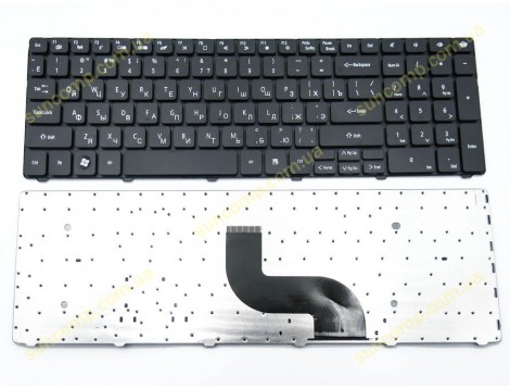 Клавіатура для Packard Bell EasyNote LM81, LM82, LM83, LM85, LM86, LM87, LM94, TM81, TM93, TM85, TM86, TM87, TM89, Acer 5810 (RU Black). Оригінал