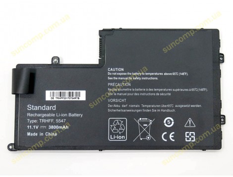 Батарея TRHFF для Dell Inspiron 5547, 5445, 5545, 5447, 5448 Series (7P3X9) (11.1V 3800mAh 43Wh)