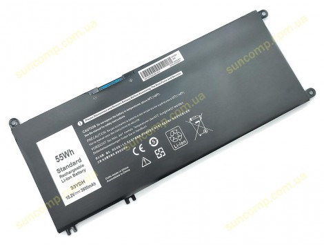 Батарея 33YDH для Dell Inspiron 15 7577, 7578, 17 7773, 7778, 7779, G3 3579 G5 5587, Latitude 3380 3480 3490 3580 3590 (15.2V 55Wh 3600mAh)