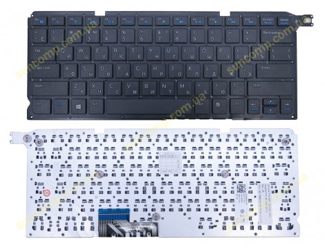 Клавіатура для DELL Vostro 5460, V5460, 5470, 5480, V5480, V5470, 5470R, V5470R, 5480R, V5460D (RU Black без рамки)