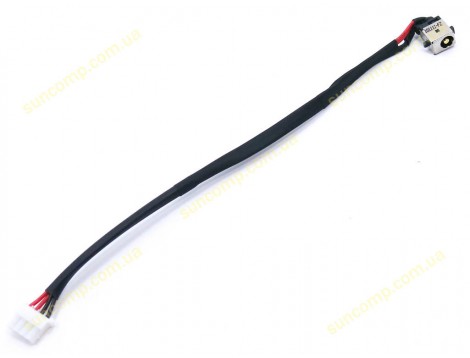 Роз'єм живлення ноутбука ASUS N56, N56DP, N56V, N56VJ, N56VM, N56VZ з кабелем (5.5*2.5)