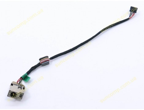 Роз'єм живлення ноутбука HP Envy 6-1000 (71737-sd6 698659-SD1) (4.8*1.7) з кабелем