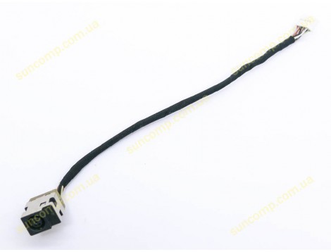 Роз'єм живлення ноутбука HP Envy 15, 15-3000 SERIES, 15-3003tx, 15-3004tx (661679-302) 120W 10PIN (7.4*5.0+Pin ) з кабелем