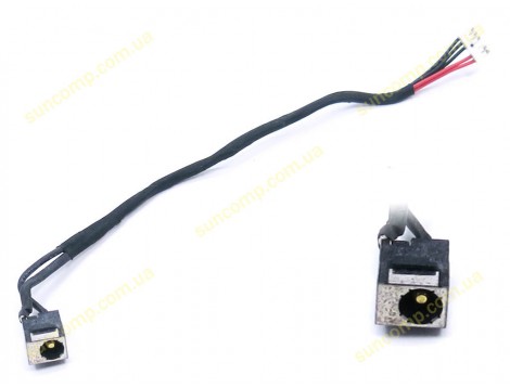 Роз'єм живлення ноутбука Lenovo IdeaPad Y560, Y560A, Y560D, Y560P (5.5*2.5) DC JACK з кабелем