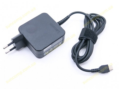 Блок живлення для Lenovo 45W Type-C (USB-C) Square ORIGINAL