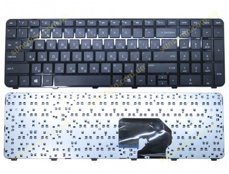 Клавіатура для HP DV7-6000, DV7-6100, DV7-6200 (RU Black з рамкою)