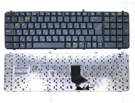 Клавіатура для HP Compaq Presario A900, A909, A945 (RU Black)