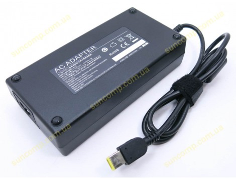 Блок живлення для Lenovo 20V 8.5A 170W (Square+pin) Copy (без кабелю)