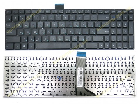 Клавіатура для ASUS S500, S500C, S500CA, S500CM, V500, V500C (RU Black без рамки)