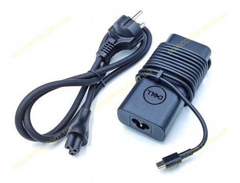 Блок живлення для DELL 65W Type-C (USB-C) Ovale (HA65NM170 LA65NM170) (з кабелем) ORIGINAL