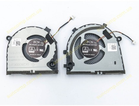 Вентилятор (кулер) для DELL G3 3579, G3-3579, G5-5587 (CN-0TJHF2, CN-0GWMFV, FCN DFS481105F20T, FKB6). Пара (Лівий + Правий) High Copy