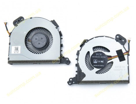 Вентилятор (кулер) для Lenovo IdeaPad 320-15ABR, 320-15AST, 320-15IAP, 320-15IKB, 330-15IKB, 330-15AST, 520-15IKB (DFS541105FC0T) 4PIN. High Copy