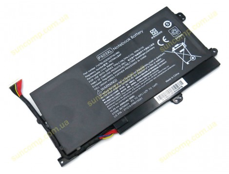 Батарея PX03XL для HP ENVY 14-K Touchsmart M6-K, M6-K010DX, M6-K015DX (11.1V 3400mAh 38Wh)