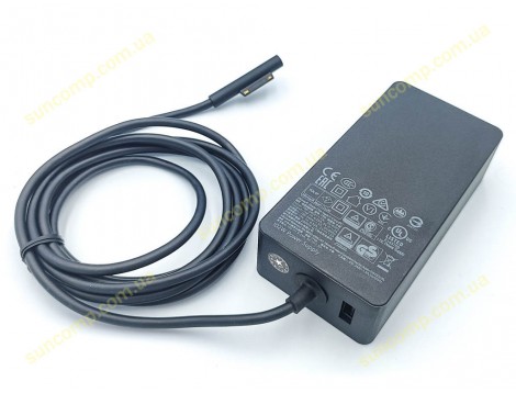 Блок живлення для Microsoft 15V 6.3A 102W (6PIN) + USB. ORIGINAL. Блок для Microsoft Surface Pro 3/4/5/6/7/8/9 Tablet Surface Book 1798 (без кабелю)