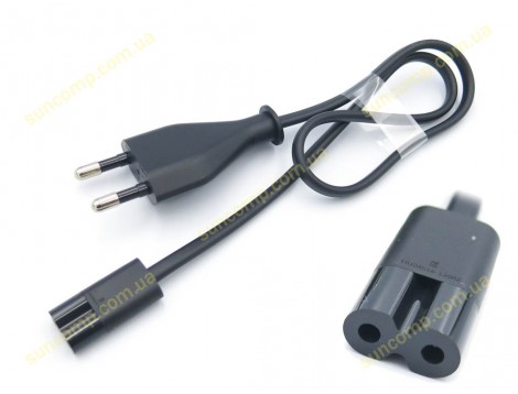 Кабель живлення (AC) Microsoft EU 220V 0.8M Для Microsoft Surface Pro1536 1625 1624. ORIGINAL