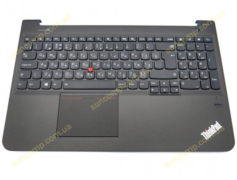 Клавіатура для Lenovo IBM S5-531, S5-540 (RU BLACK з кришкою і підсвіткою)