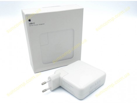 Блок живлення для APPLE 87W A1719 (MNF82CH/A) BOX ORIGINAL