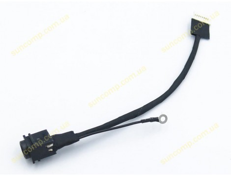 Роз'єм живлення ноутбука SONY VPC-EG, VPCEG (6.5*4.0+Pin) Z40HR 50.4MP02.001 PJ420 A-1831-336-A A1831336A DC JACK з кабелем