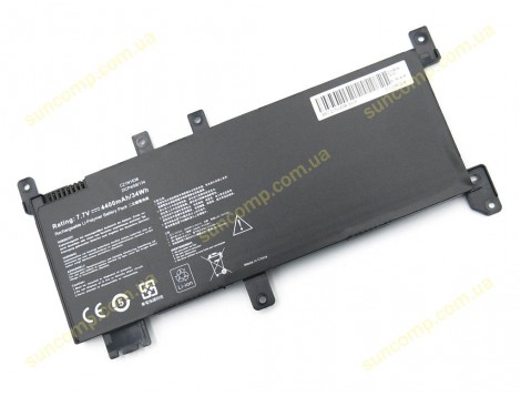 Батарея C21N1638 для ASUS VivoBook A480U, X442UA, X442UR, X442UQ, X442UN, F442U, F442UR (7.7V 4400mAh 34Wh)