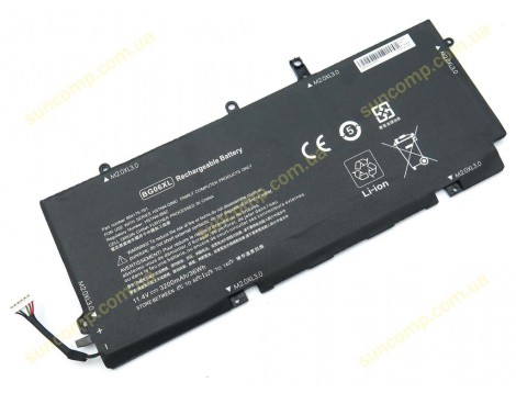 Батарея BG06XL для HP EliteBook Folio 1040 G3 (HSTNN-IB6Z, HSTNN-Q99C, BG06045X) (11.4V 3400mAh 38Wh)