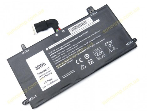 Батарея JOPGR для Dell Latitude 5285, 5290 (T17G J0PGR JOPGR6)  (7.6V 4800mAh 36Wh)