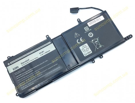 Батарея 9NJM1 для DELL Alienware 15 R3, 15 R4, 17 R4, 17 R5 (MG2YH HF250 0546FF 44T2R) (11.4V 8200mAh 93Wh)
