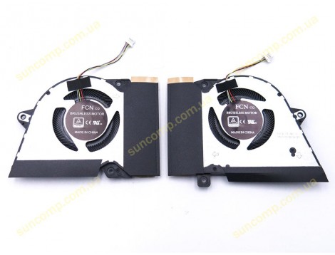 Вентилятор (кулер) для Asus ROG Zephyrus G14 GA401, GA401I, GA401IV, GA401IU (13NR03F0AP0101, 13NR03F0AP0301) (CPU+GPU) Пара Original PRC