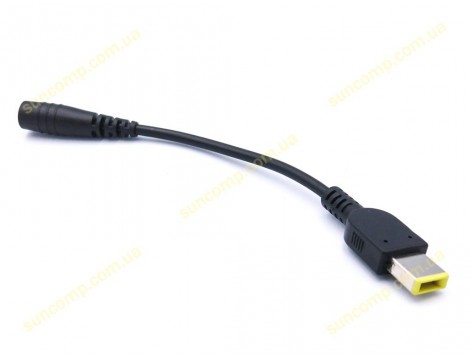 DC кабель - конвертер (5.5*2.5) в (USB+pin) для блоку Lenovo (45W, 65W, 90W) перехідник