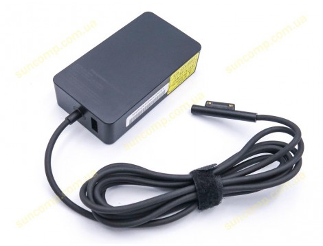 Блок живлення для Microsoft 15V 2.58A 44W (6PIN) + 5V 2.4A USB. High Copy. Microsoft Surface Pro 7 (без кабелю) Model 1800