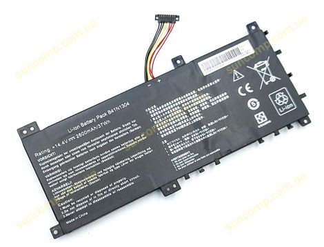 Батарея B41N1304 для Asus V451, V451LN, V451LB, V451LA, S451LA, S451LB, K451L, K451LA (14.4V 2600mAh 37.4Wh)