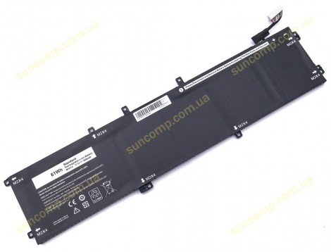 Батарея 4GVGH для DELL XPS 15 9550, 9560, 9570, Precision M5510, M5520, M5530 (6GTPY) (11.1V 5500mAh 61Wh)