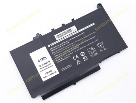 Батарея PDNM2 для Dell Latitude E7270, E7470 (PDNM2) (11.4V 3600mAh 41Wh)