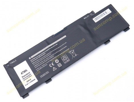 Батарея 266J9 для Dell G3 3790 3590 3779, G5 5500 5587 5590, Inspiron 14 5498 5490 (C9VNH, P89F001) (11.4V 4100mAh 47Wh)